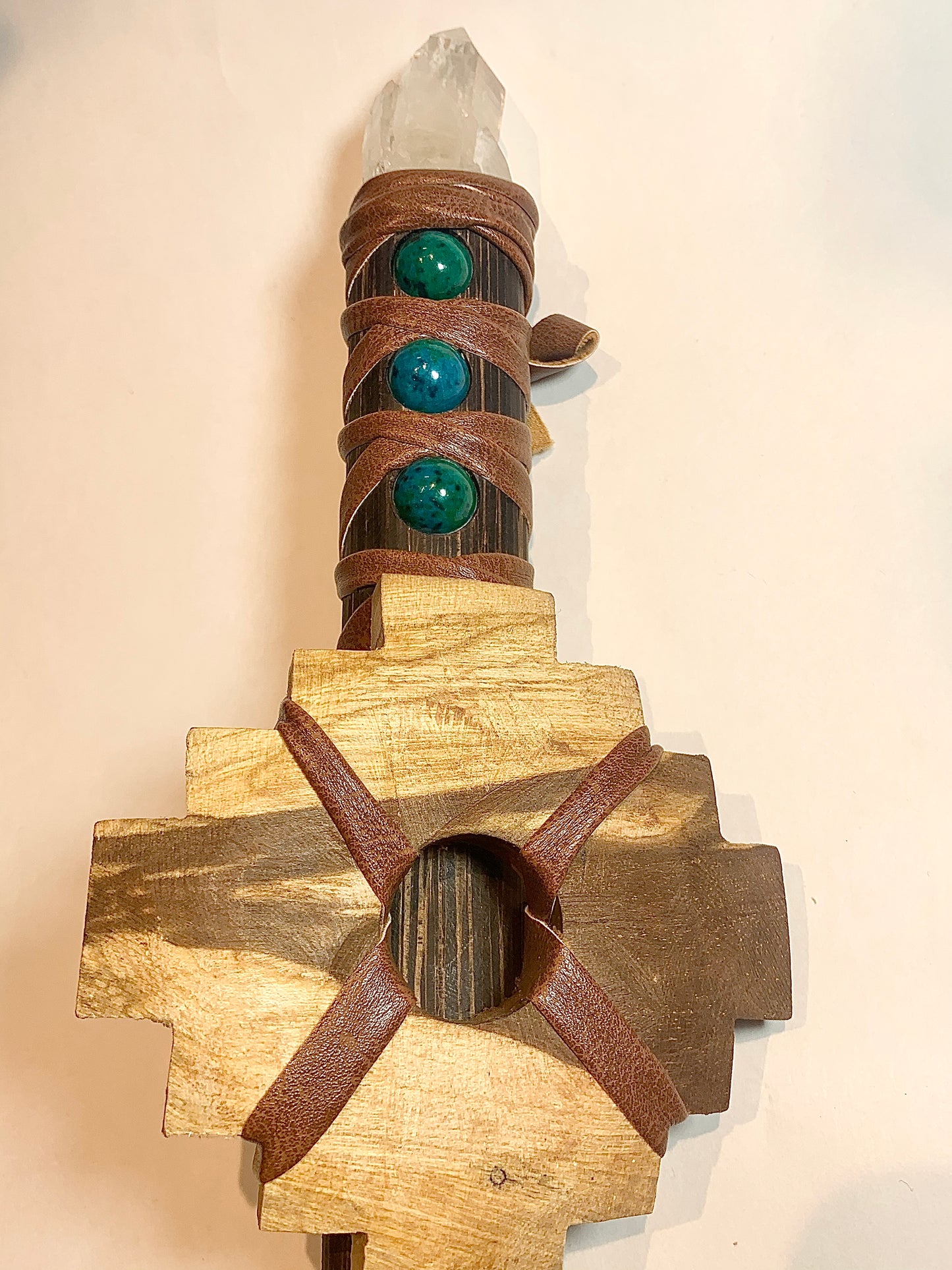 Wooden Warrior Shamanic Sword