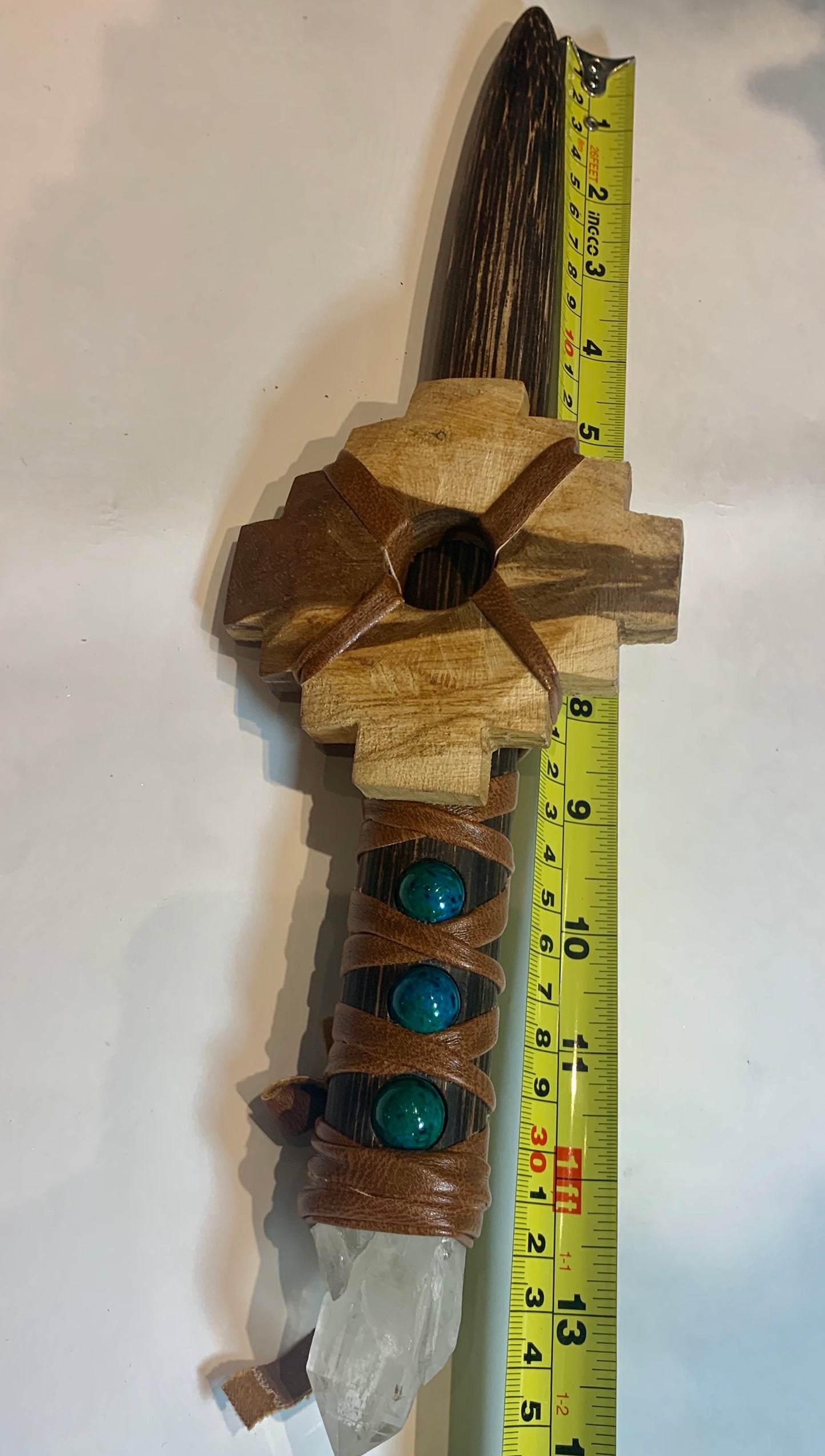 Wooden Warrior Shamanic Sword