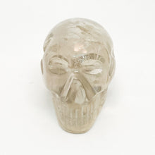 Carved Clear Quartz Skull