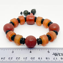 Antique Carnelian Beads Bracelet