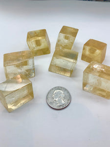 Golden Calcite (Ice land spar)