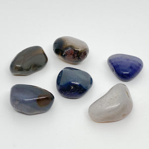 Agate Violet Flame Tumbled