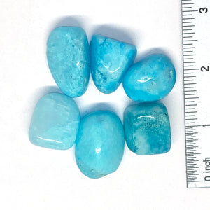 Aragonite Blue Tumbled