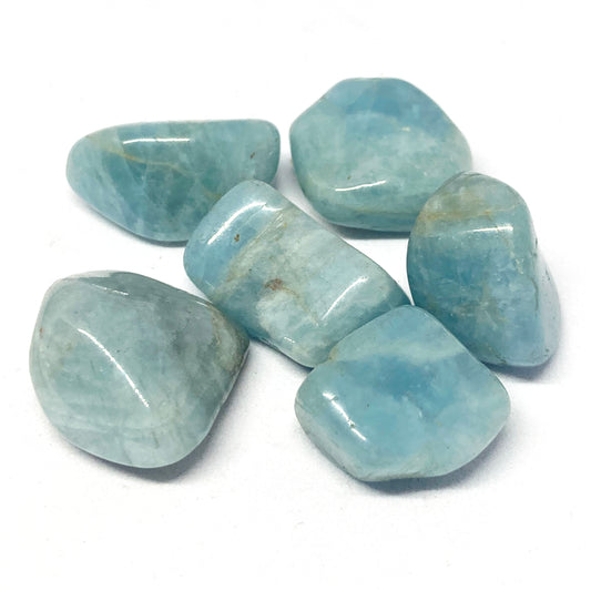 Beryl Blue Tumbled