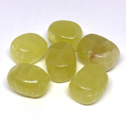 Calcite Green Tumbled