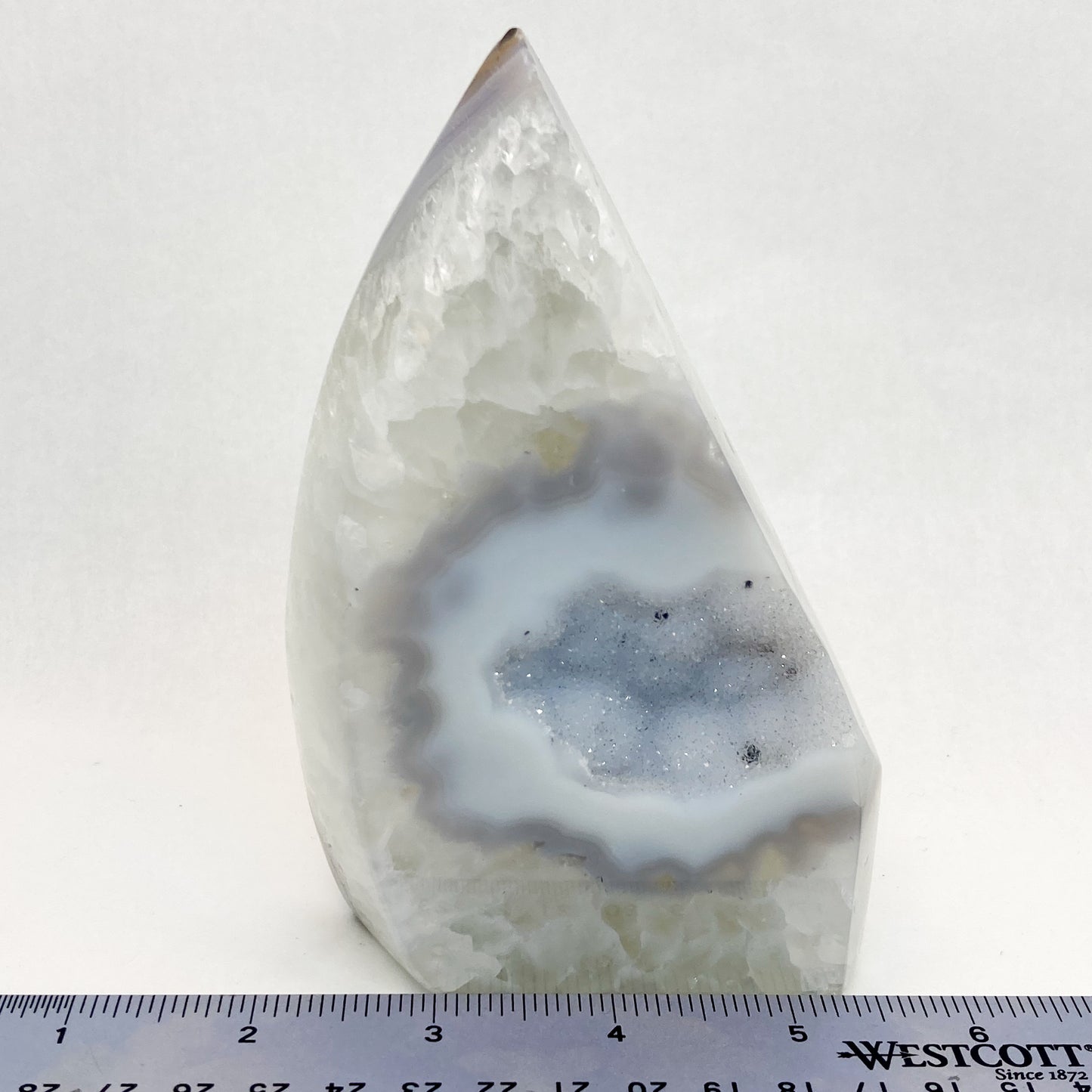 Druzy Agate Flame