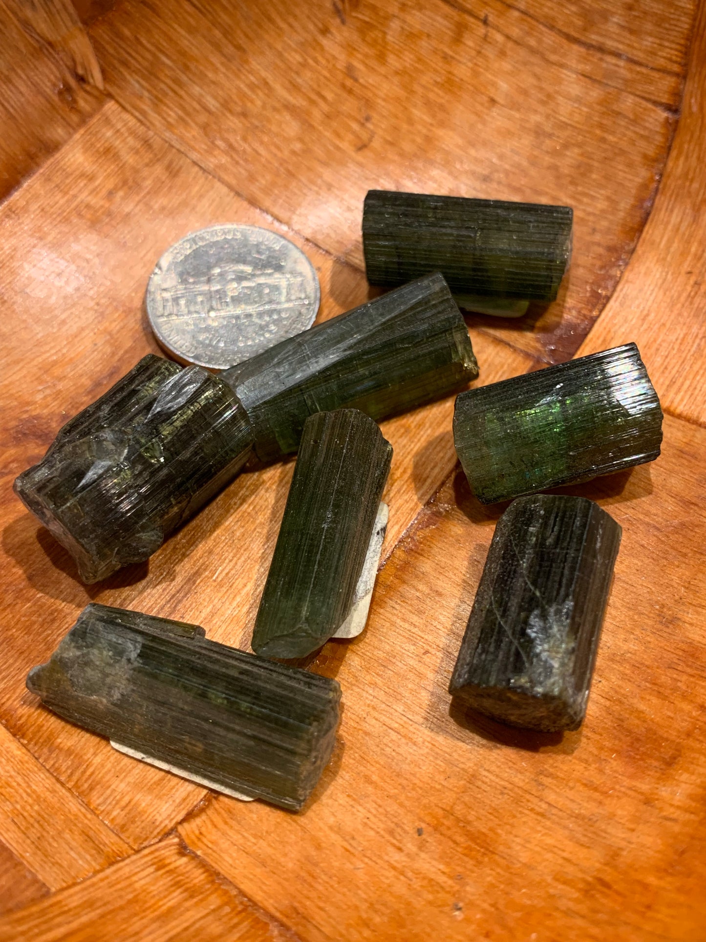 Raw Green Tourmaline