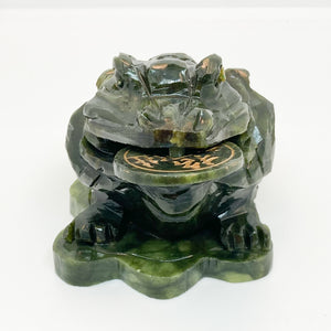 Carved Jade Money Frog