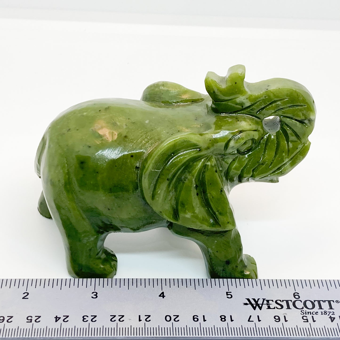 Carved Jade Elephant