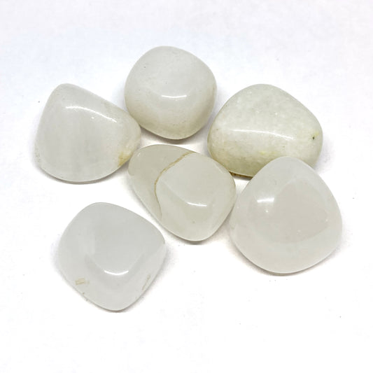 Jade White Tumbled