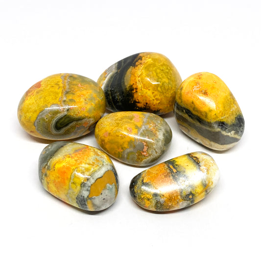 Jasper Bumblebee Tumbled