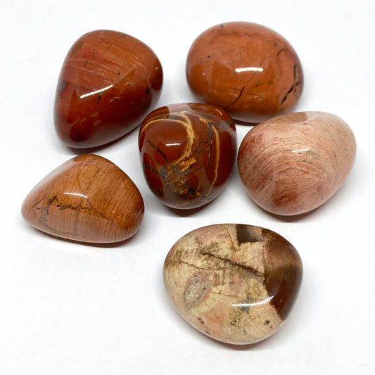 Jasper Flower Tumbled