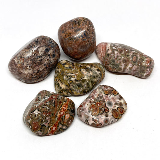 Jasper Leopard Skin Tumbled