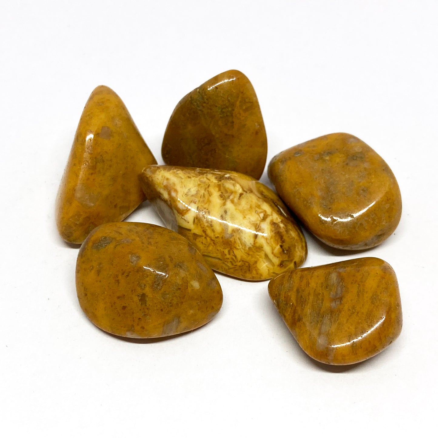 Jasper Yellow Tumbled