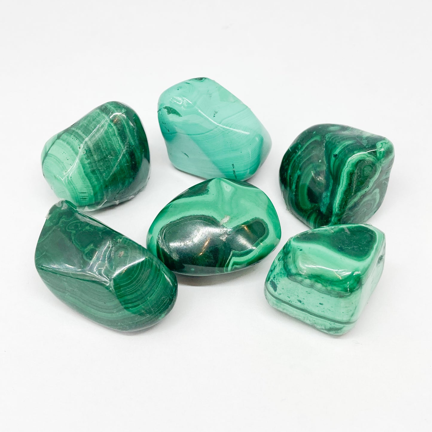 Malachite Tumbled