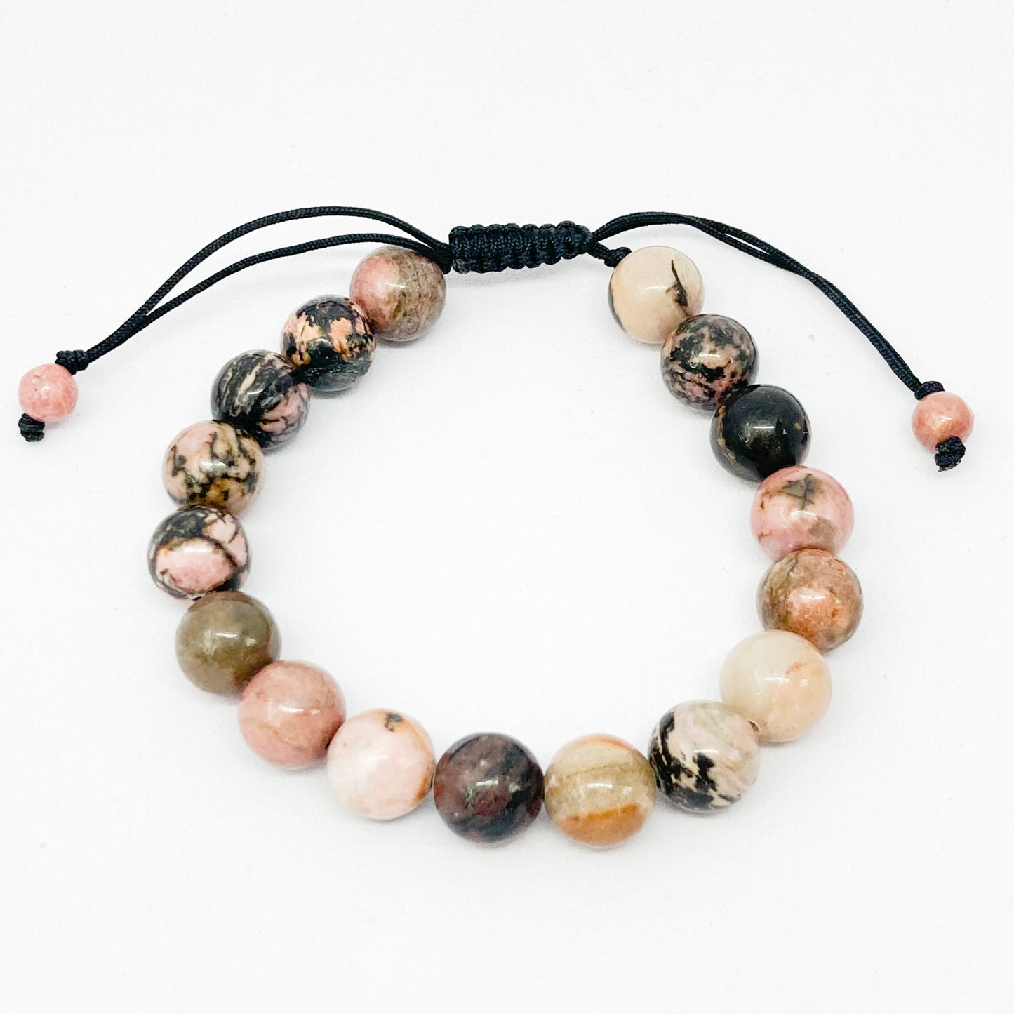 Round Rhodonite Bracelet