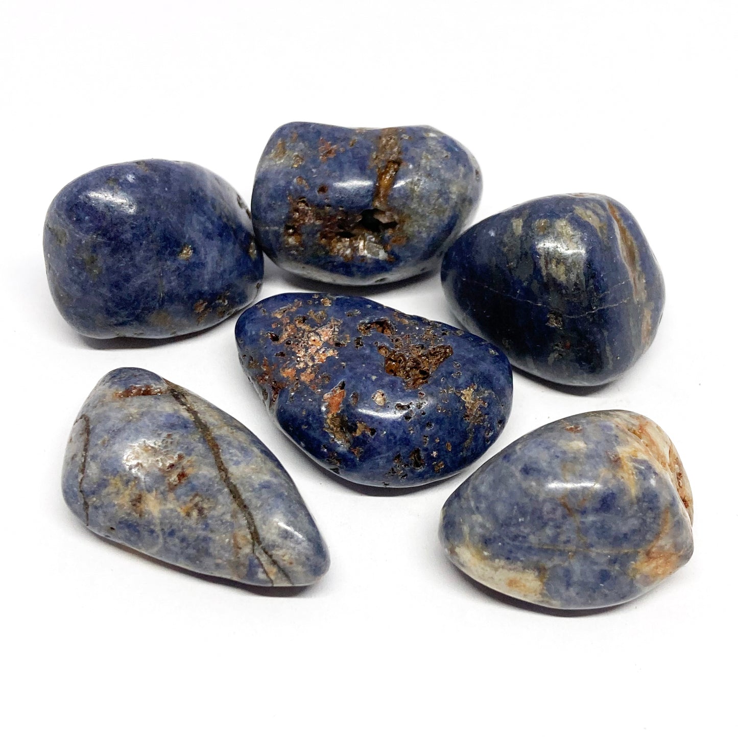 Sapphire Tumbled