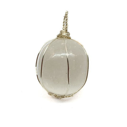 Selenite Pendant