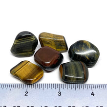 Tiger Eye Multicolored Tumbled