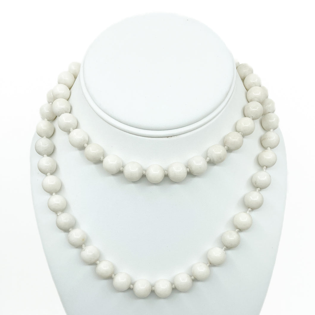 White Onyx Necklace