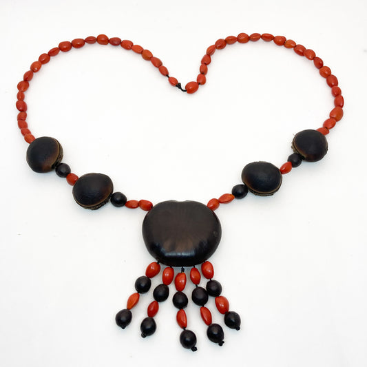 Wild Rainforest Seeds Necklace