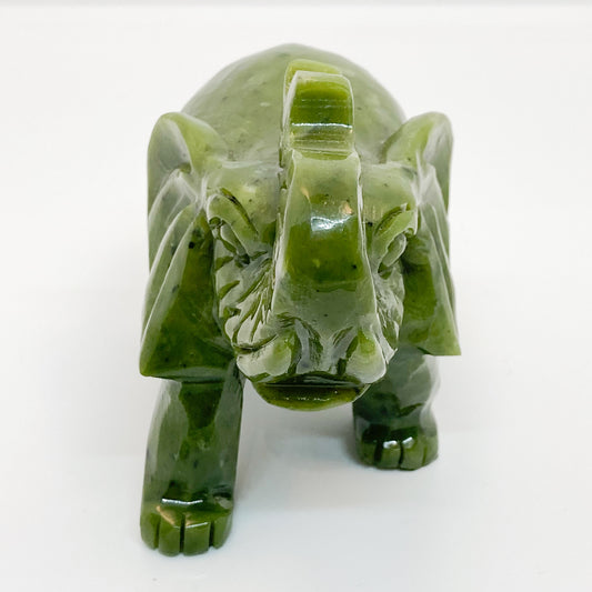 Carved Jade Elephant