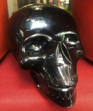 Rainbow Obsidian Skull