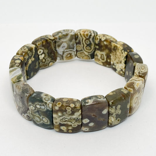 Round Ocean Jasper Bracelet