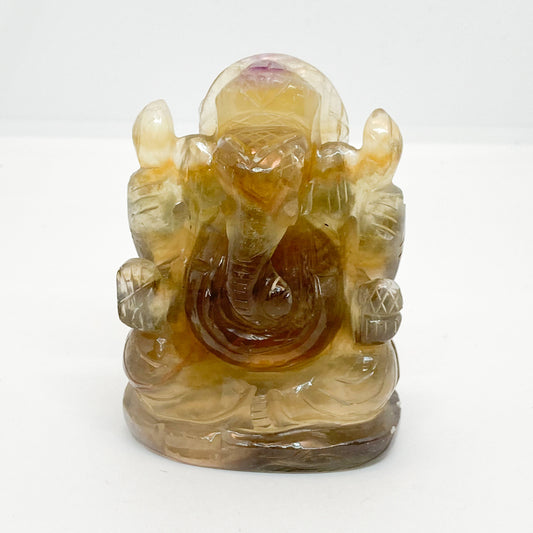 Rainbow Fluorite Ganesh